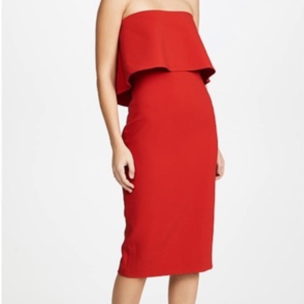 Likely Revolve Driggs Midi Cocktail Dress